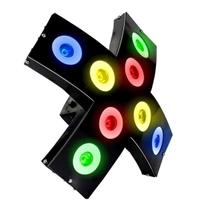 Jogo De Luz Xtreme Deltronica 8 Canhões Led Rítmicos Jogo De Luz Xtreme Deltronica 8 Canhões Led Rítmicos