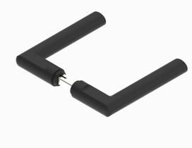 Jogo de Maçaneta HAGA - Squadro - M91 - RP - 0770B