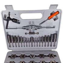 Jogo De Macho E Cossinete Tarracha M3 A M12 40 peças Sparta