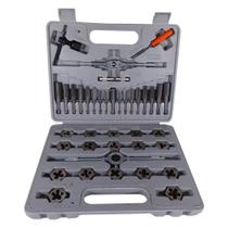 Jogo De Macho E Cossinete Tarracha M3 A M12 40 peças Sparta