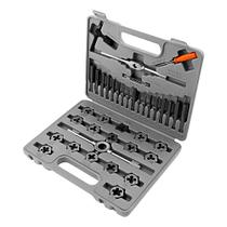 Jogo de macho e cossinetes M3 x M12 com 40 peças