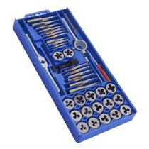 Jogo de Macho e Tarracha 40 peças abrir rosca grossa ou fina - WESTERN Jogo de Macho e Tarracha 40 peças abrir rosca grossa ou fina - WESTERN