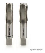 Jogo De Macho Manual Aço Rápido Hss M12x1,25mm 2p King Tools