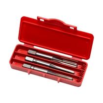 Jogo de macho manual aço rápido M7 x 1 mm DIN352 com 3 peças - E100M7NO8