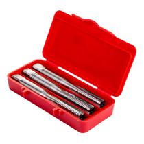 Jogo de Macho Manual Canal Reto M8 mm x 1.25 mm com 3 Peças - Dormer E559M8NO8