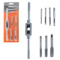 Jogo De Macho Manual M3 A M12 C/Vira Macho 8 Peças Bestfer