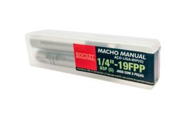 Jogo De Macho Manual Rocast Aço Liga 1/4-19 Fios Bsp