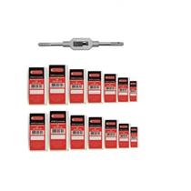 Jogo De Macho Milimetro E Polegada (14 Jogos) Com Vira-Macho