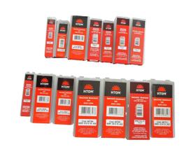 Jogo De Macho Milimetro E Polegada Kit 14 Jogos (Mm E Unc)