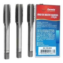 Jogo De Macho Para Fazer Rosca M18 X 1.5 Ferramenta 3 Peças Corneta Jogo De Macho Para Fazer Rosca M18 X 1.5 Ferramenta 3 Peças Corneta