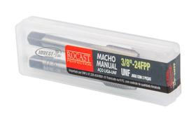 Jogo De Macho Rosca Fina 3/8 - 24 Unf Aço Liga - Rocast Jogo De Macho Rosca Fina 3/8 - 24 Unf Aço Liga - Rocast