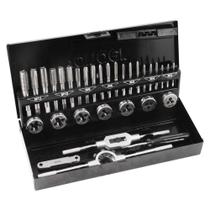 Jogo de Machos e Cossinetes com 32 Peças