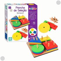 Jogo De Madeira Infantil Crescer Prancha De Seleção 0460 - Nig