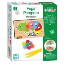 Jogo De Madeira Pega Pom Pom Coleção Crescer Nig Brinquedos Jogo De Madeira Pega Pom Pom Coleção Crescer Nig Brinquedos
