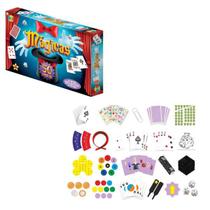 Jogo De Mágicas Brinquedo Infantil 50 Truques Com Manual