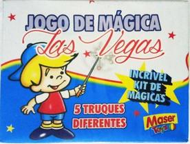 Jogo De Mágicas E Truques Infantil Brinquedo Para Criança Super Divertido - JOGO DE MAGICA
