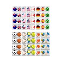 Jogo De Mahjong Escape À Beira-Mar Com 64 Blocos, Quebra-Cabeça De Duplo Padrão, Brinquedo Divertido