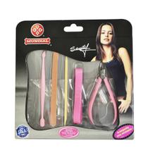 Jogo de Manicure Sandy Edição Limitada com Necessaire e Pulseira Inclusa 5 peças Jogo de Manicure Sandy Edição Limitada com Necessaire e Pulseira Inclusa 5 peças