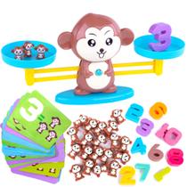Jogo de matemática CoolToys Monkey Balance, conjunto de 64 peças para mais de 3 anos