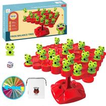 Jogo de matemática Frog Balance, divertido brinquedo de contagem Montessori Jogo de matemática Frog Balance, divertido brinquedo de contagem Montessori