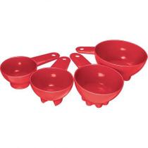 Jogo de Medidores 4 pç cores variadas Injetemp