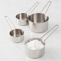 Jogo de Medidores 4 peças Ecolumi Rizzo Confeitaria Jogo de Medidores 4 peças Ecolumi Rizzo Confeitaria