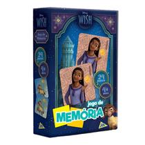 Jogo de Memória 24 pares - Filme Wish Disney- Toyster