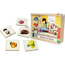 Jogo de Memória Alimentos Em Libras