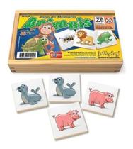 Jogo De Memória Animais Brinquedo Educativo Pedagógico