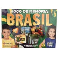 Jogo De Memória Conhecendo o Brasil 50 Peças - Toia 12200