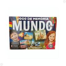 Jogo de Memória Conhecendo o Mundo 12201 - Toia Brinquedos