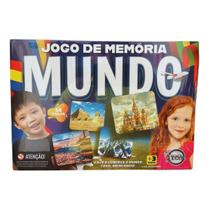 Jogo De Memória Conhecendo o Mundo - Toia 12201