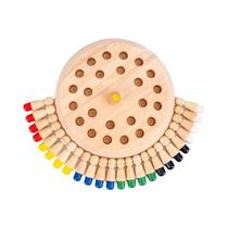 Jogo De Memória De Madeira Para Crianças, Jogo De Xadrez Educacional, Brinquedo De Lógica, Presente