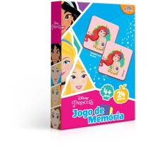 Jogo De Memória Disney Princesas 24 Pares Toyster