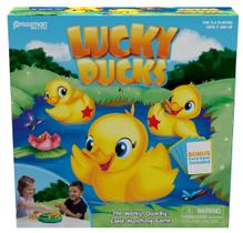 Jogo de memória e combinação Pressman Lucky Ducks com Pop The Pig Jogo de memória e combinação Pressman Lucky Ducks com Pop The Pig