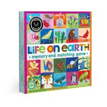 Jogo de memória e correspondência eBoo Life on Earth 24 pares 3+