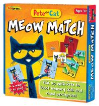 Jogo de memória Edupress Pete the Cat Meow Match 62075 Jogo de memória Edupress Pete the Cat Meow Match 62075