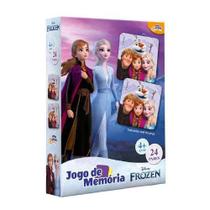 Jogo De Memória Frozen Disney 24 Pares Toyster - 8030