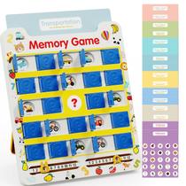 Jogo de memória GEMKARRY Matching Kids 3-9 anos com 8 cartas