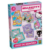 Jogo De Memória Hello Kitty E Amigos - Grow 04679 Jogo De Memória Hello Kitty E Amigos - Grow 04679