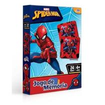 Jogo De Memória Marvel Homem Aranha 24 Pares 8016 - Toyster