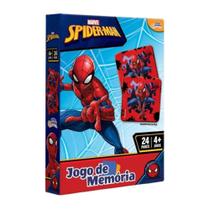 Jogo De Memória Marvel Homem Aranha 24 Pares Spider-Man