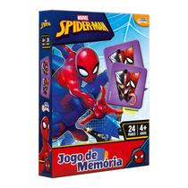 Jogo De Memória Marvel Spider-Man 24 Pares E 48 Cartas Montessorri Presente Para Crianças Jogo De Memória Marvel Spider-Man 24 Pares E 48 Cartas Montessorri Presente Para Crianças