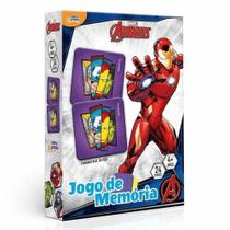 Jogo De Memória Marvel Vingadores 24 Pares Toyster