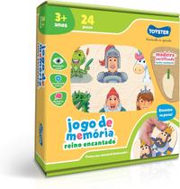 Jogo De Memória Reino Encantado 24 Peças Toyster Jogo De Memória Reino Encantado 24 Peças Toyster