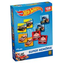 Jogo de Memória Super Memória Hot Wheels - Grow Jogo de Memória Super Memória Hot Wheels - Grow
