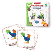 Jogo de memória The Learning Journey My First Farm 20 Cards
