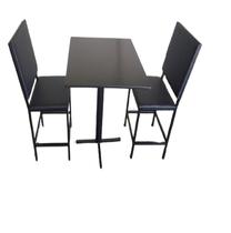 Jogo De Mesa 80x80 C/ 2 Cadeiras Luma Cozinha E Sala Jantar - CLEVIE STORE