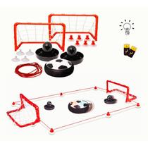 Jogo De Mesa Air Hokey Game Hover Bola Flutuante Com Luz - DONMIX