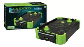 Jogo De Mesa Air Hokey Tabletop Game Neon Color Fun F0108
